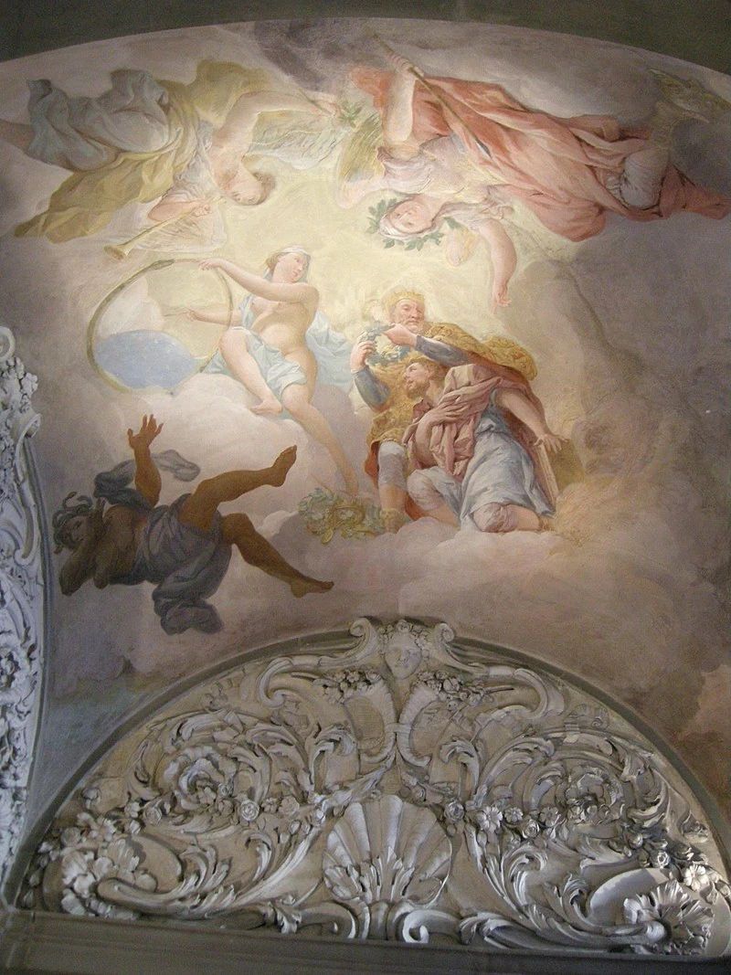Affreschi a Palazzo Orlandini del Beccuto, Firenze 4